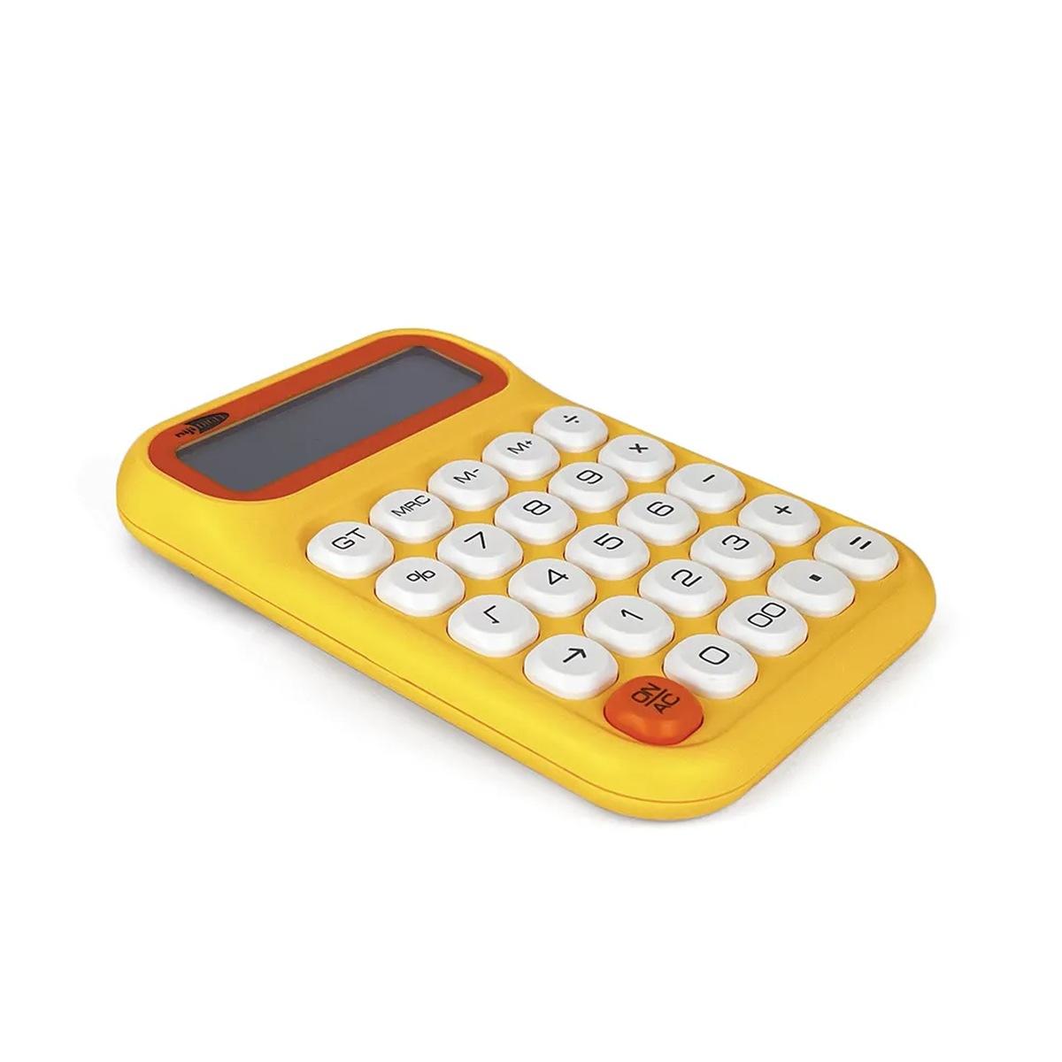 Calcolatrice da tavolo con dettagli bicolore 12 cifre