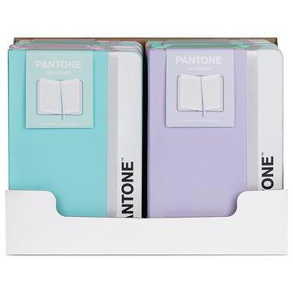 Pantone taccuino a righe con elastico - 20 x13 cm - 70 gr