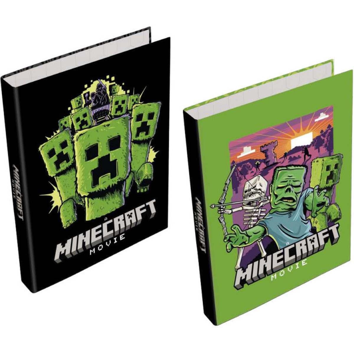 Raccoglitore 4 anelli 26x32 Ø 30 minecraft movie