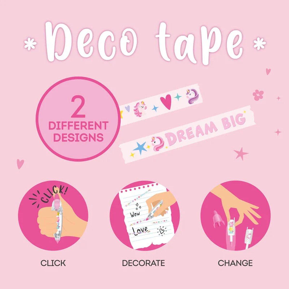 Legami - penna a nastro per decorazione - deco tape - unicorn