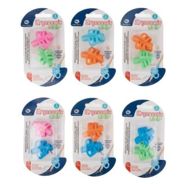 Ergonomic grip - colori assortiti - 2 pz
