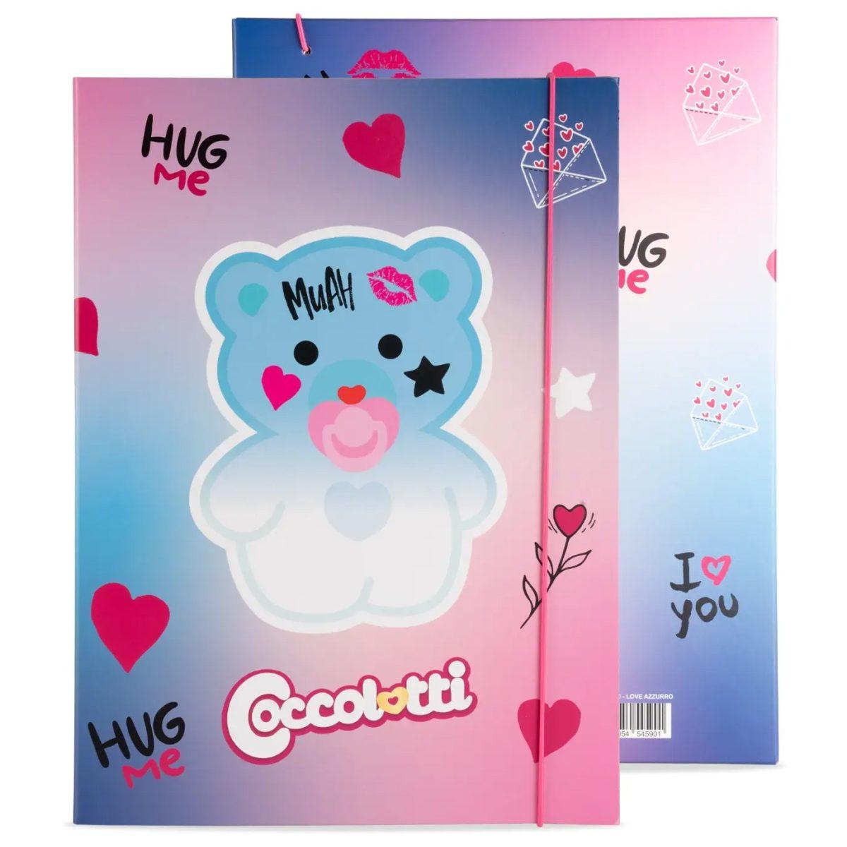 Cartella con elastico a4 dorso 1 cm coccolotti by colourbook - love&tell