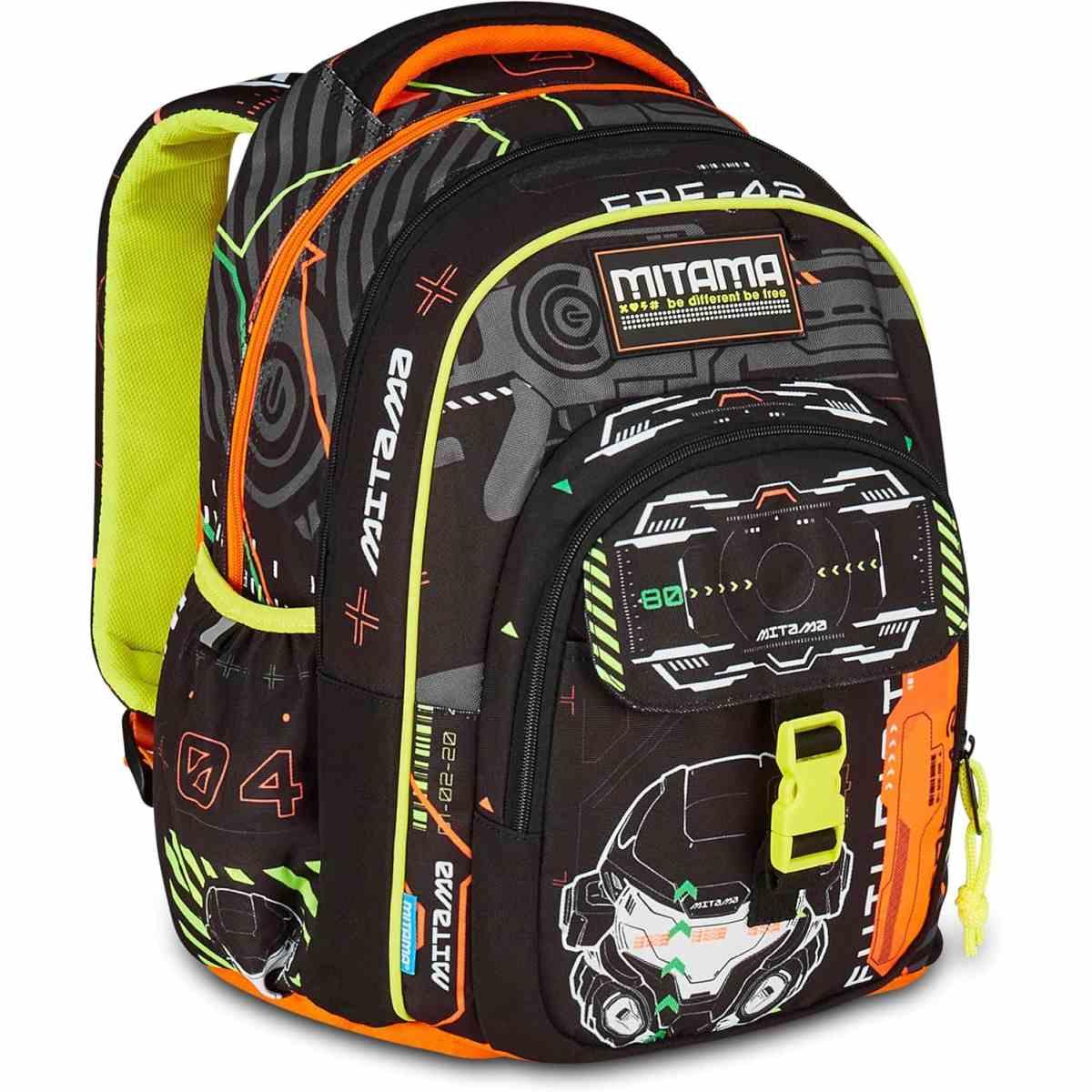Mitama 25/d fluo battle zaino new plus