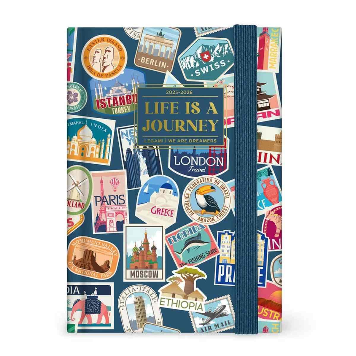 Legami - agenda 16 mesi giornaliera fotografica - medium - 2025/2026