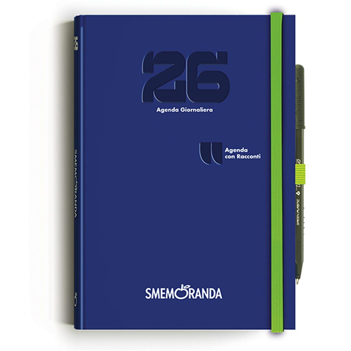 Agenda smemoranda racconti 2026 giornaliera - 12 mesi - a5