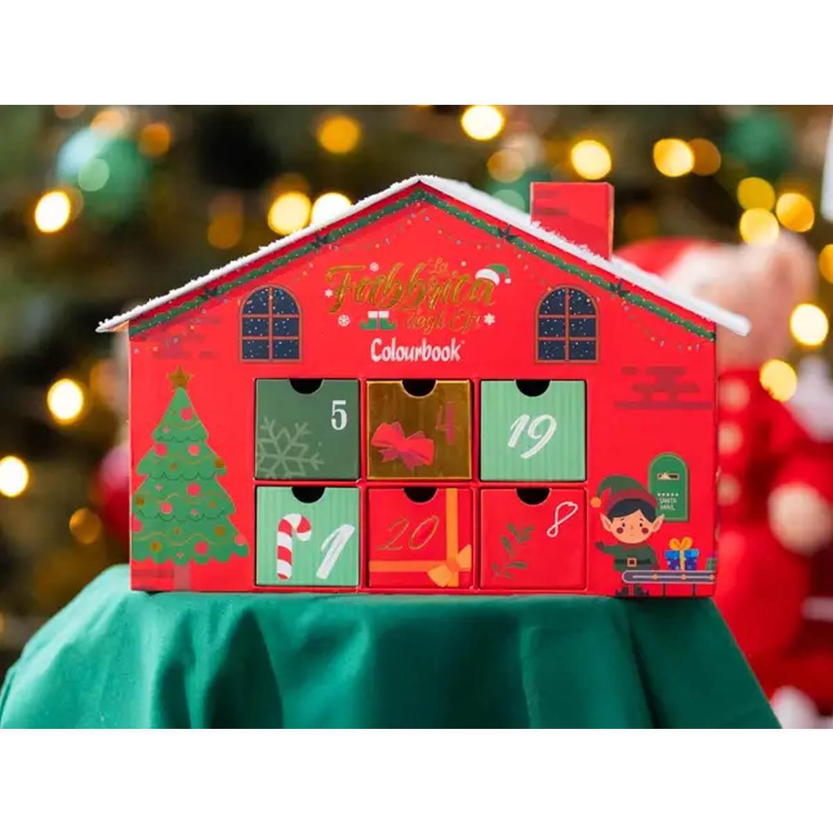 Calendario dellavvento colourbook - 24 sorprese natalizie