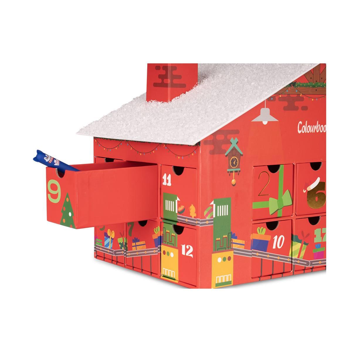 Calendario dellavvento colourbook - 24 sorprese natalizie