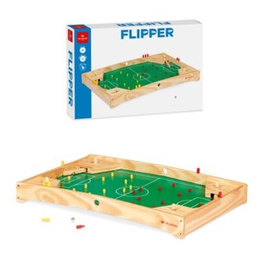 Flipper in legno dal negro