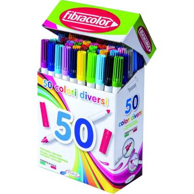 Bipunta punta grossa /fine - scatola compact 50 pz
