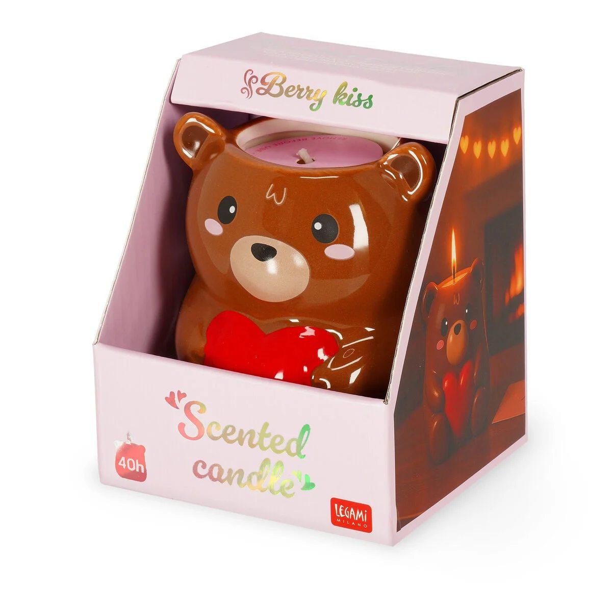 Legami candela profumata love is in the air - teddy bear - scented candle
