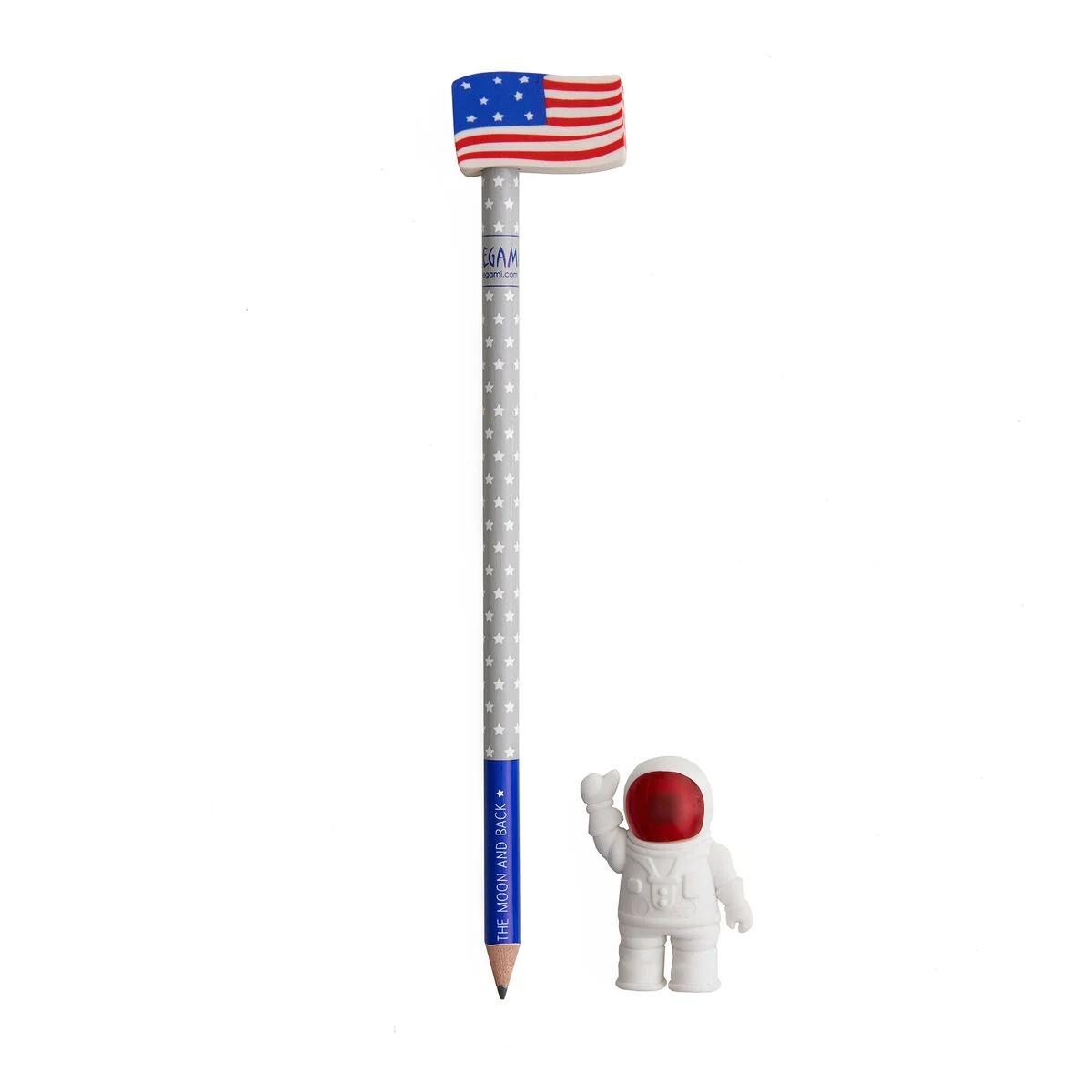Legami set di 2 gomme e 1 matita - to the moon and back