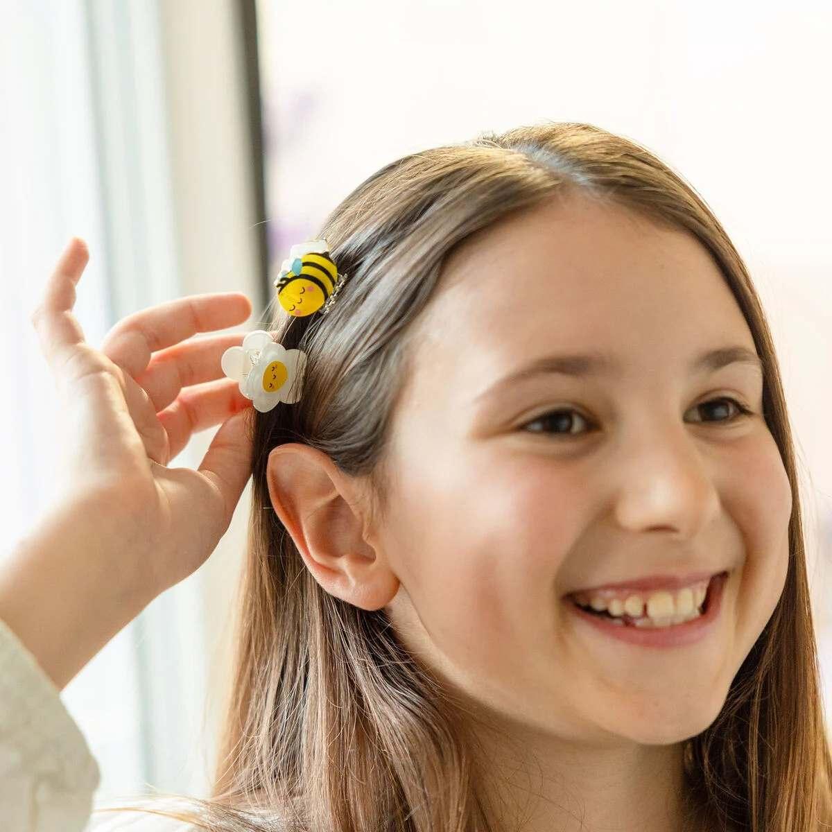 Legami - clip me up! - set di 4 mini mollette per capelli