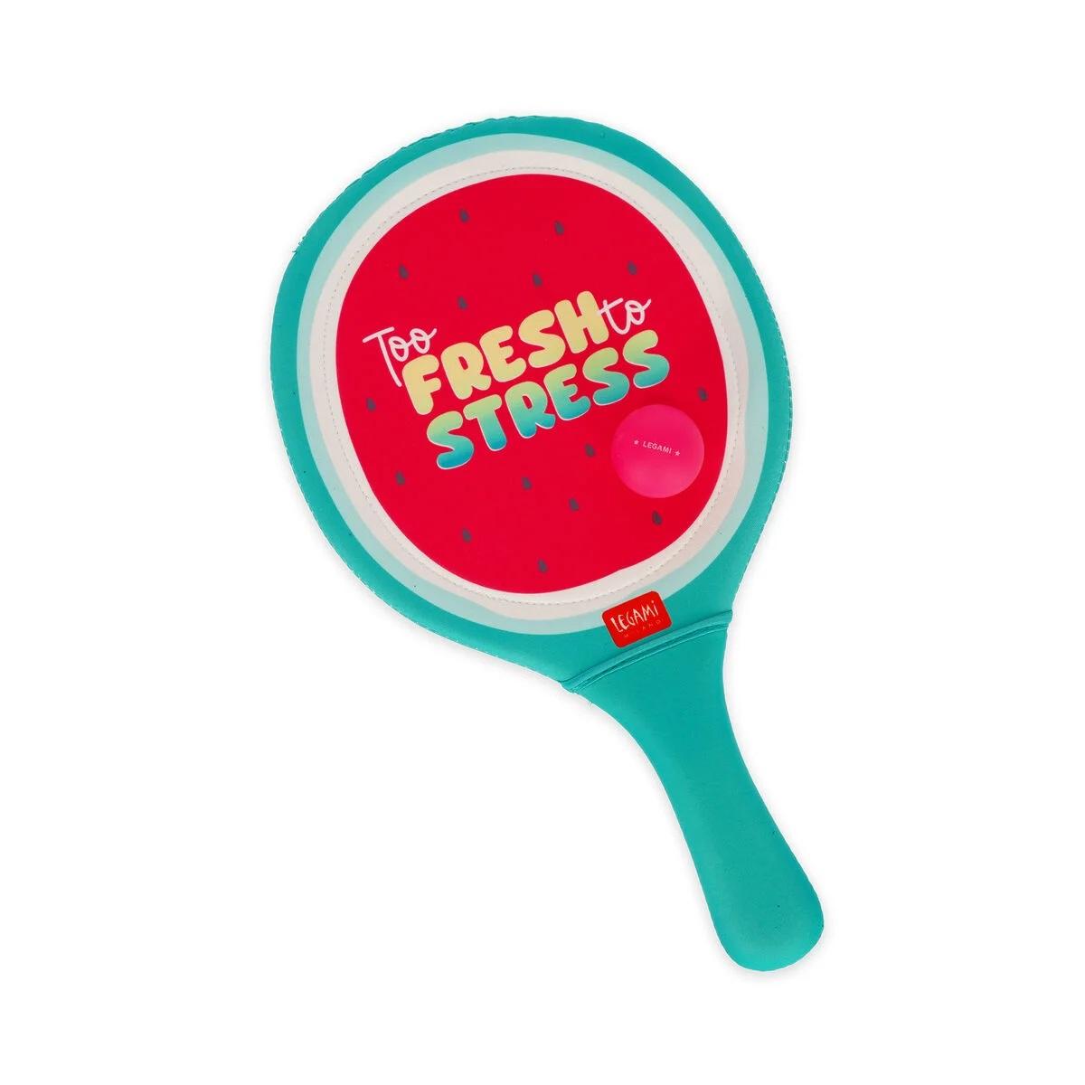 Legami beach rackets - neoprene - watermelon