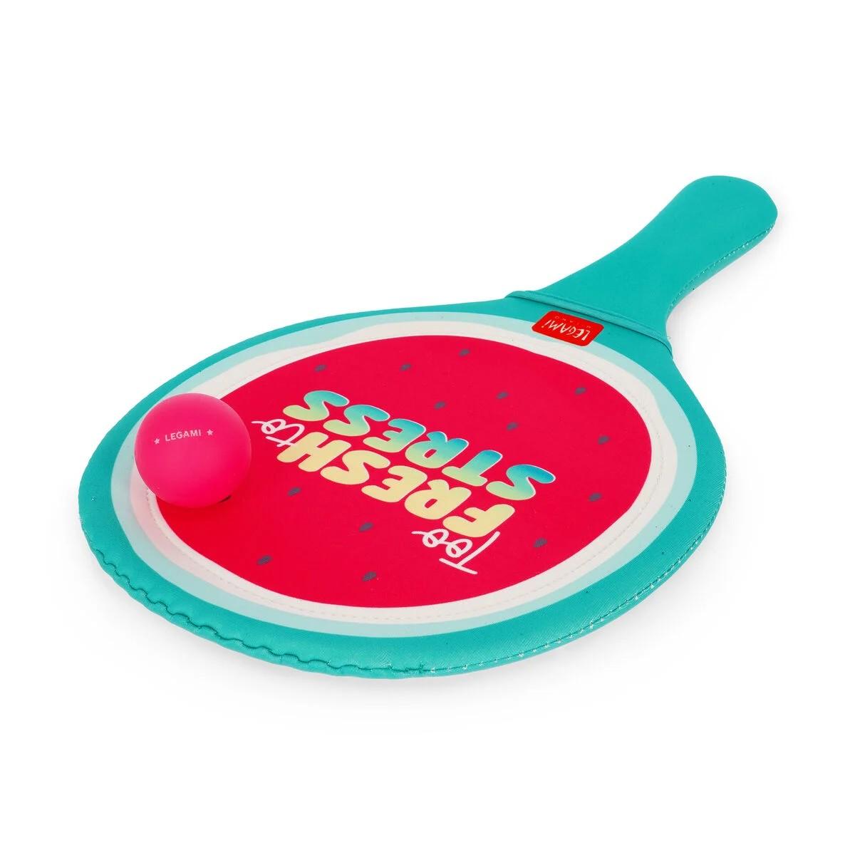 Legami beach rackets - neoprene - watermelon