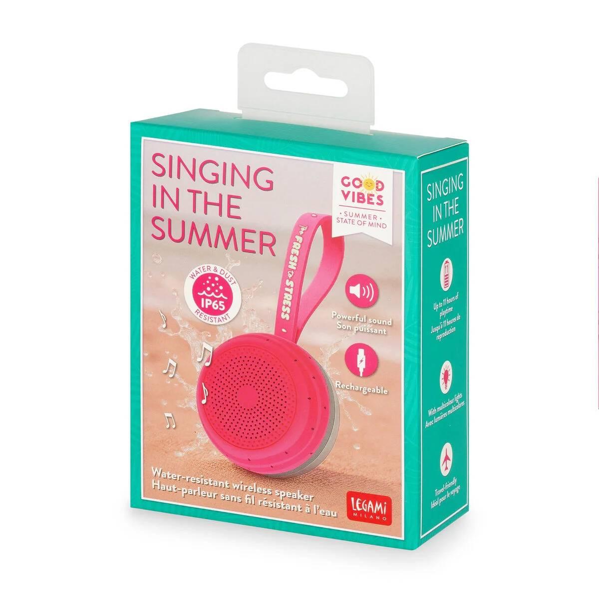 Legami singing in the summer - water resistant - wireless speak - watermelon