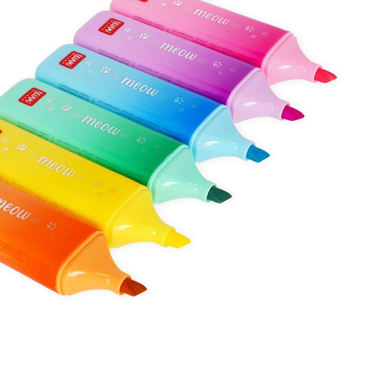 Legami meow highlighters - evidenziatore meow