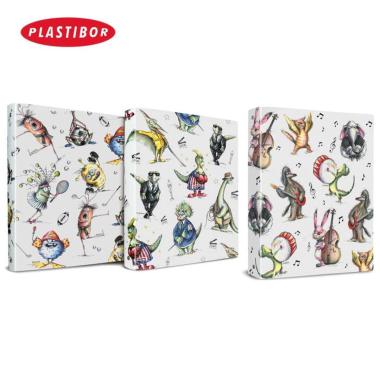 Racfcogliotir in ppl 4 anelli icon crazy - 22 x 30 cm - Ø 25 mm