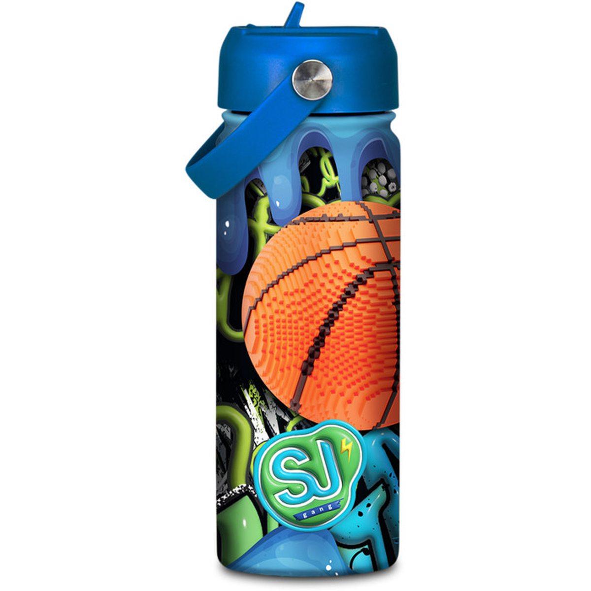 Sj borraccia termica 500 ml con cannuccia sj gang boy