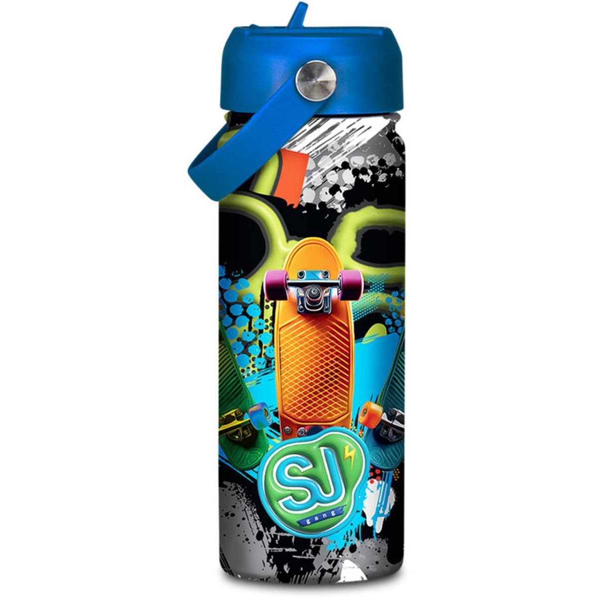 Sj borraccia termica 500 ml con cannuccia sj gang boy