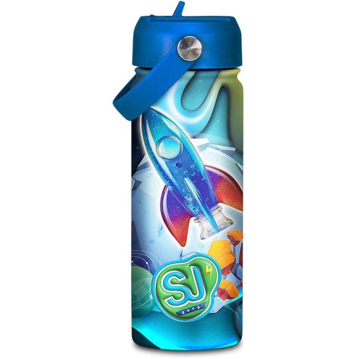 Sj borraccia termica 500 ml con cannuccia sj gang boy