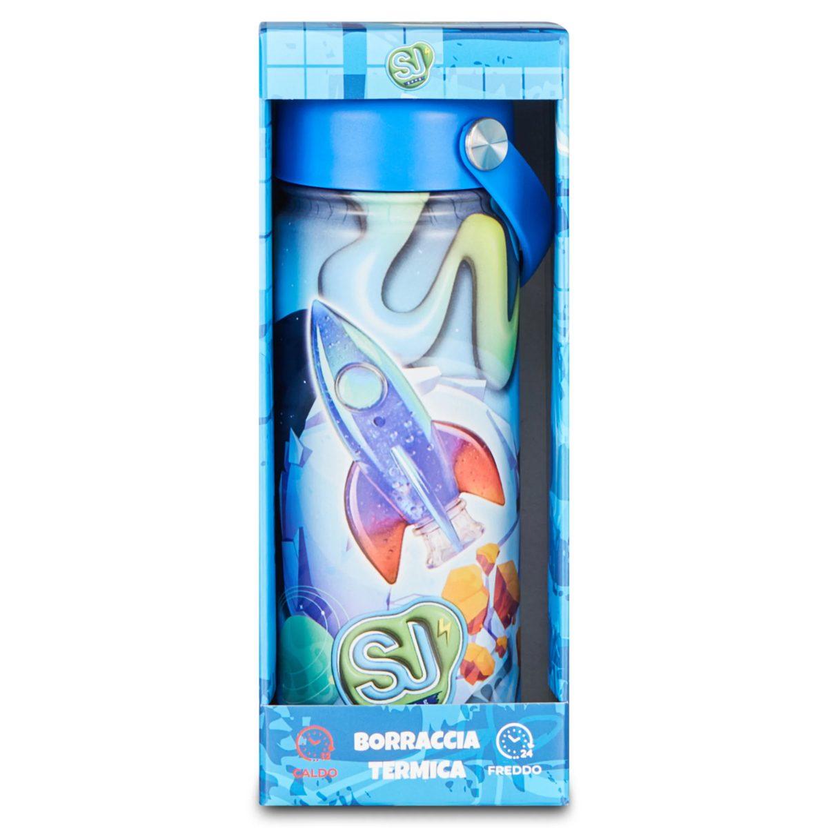 Sj borraccia termica 500 ml con cannuccia sj gang boy