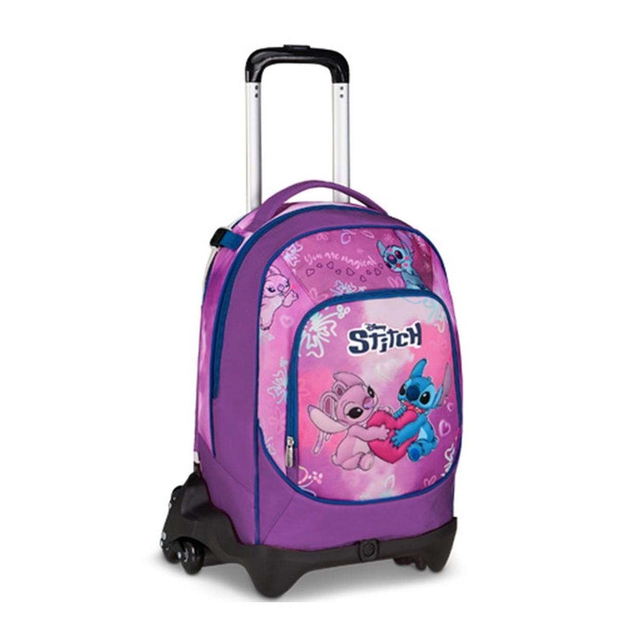 Seven zaino trolley 3wd lilo & stitch
