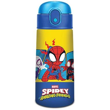 Seven 26 spiderman borraccia kid con cannuccia