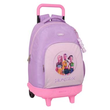 Zaino trolley 33x45x22cm k-pop demon hunters iconic