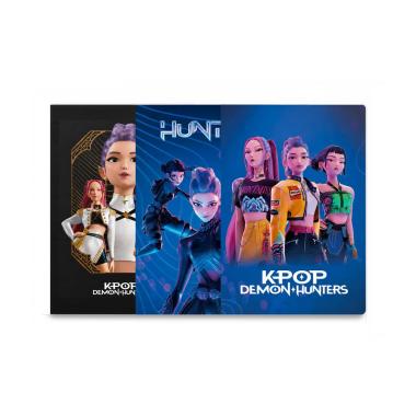 Maxi quaderno a4 k-pop huntrix demon hunters - 100 g