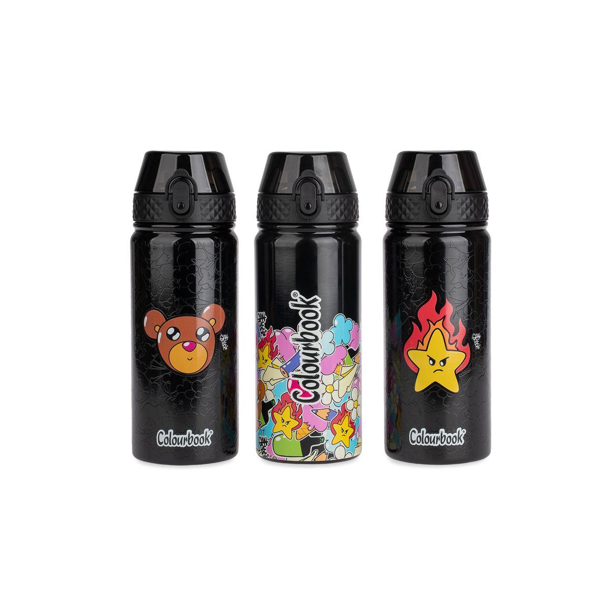Borraccia termica gianpiero x colourbook 550ml inox