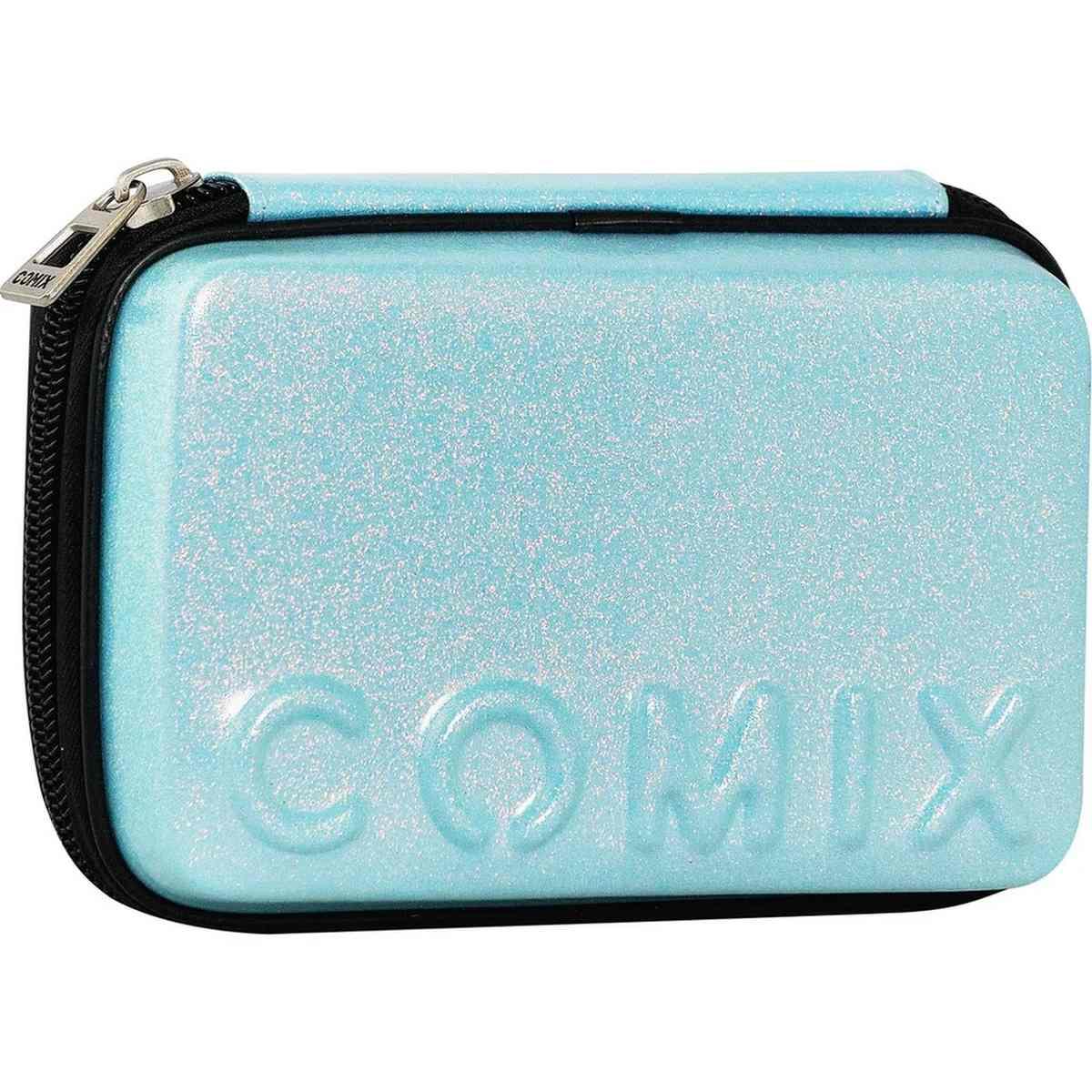 Astuccio corredo glitter maxi zip comix