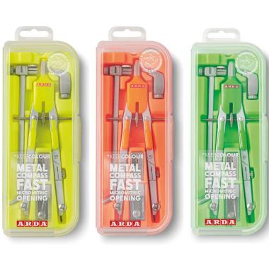 Balaustrone snodato fluo colour arda - kit 5 pz