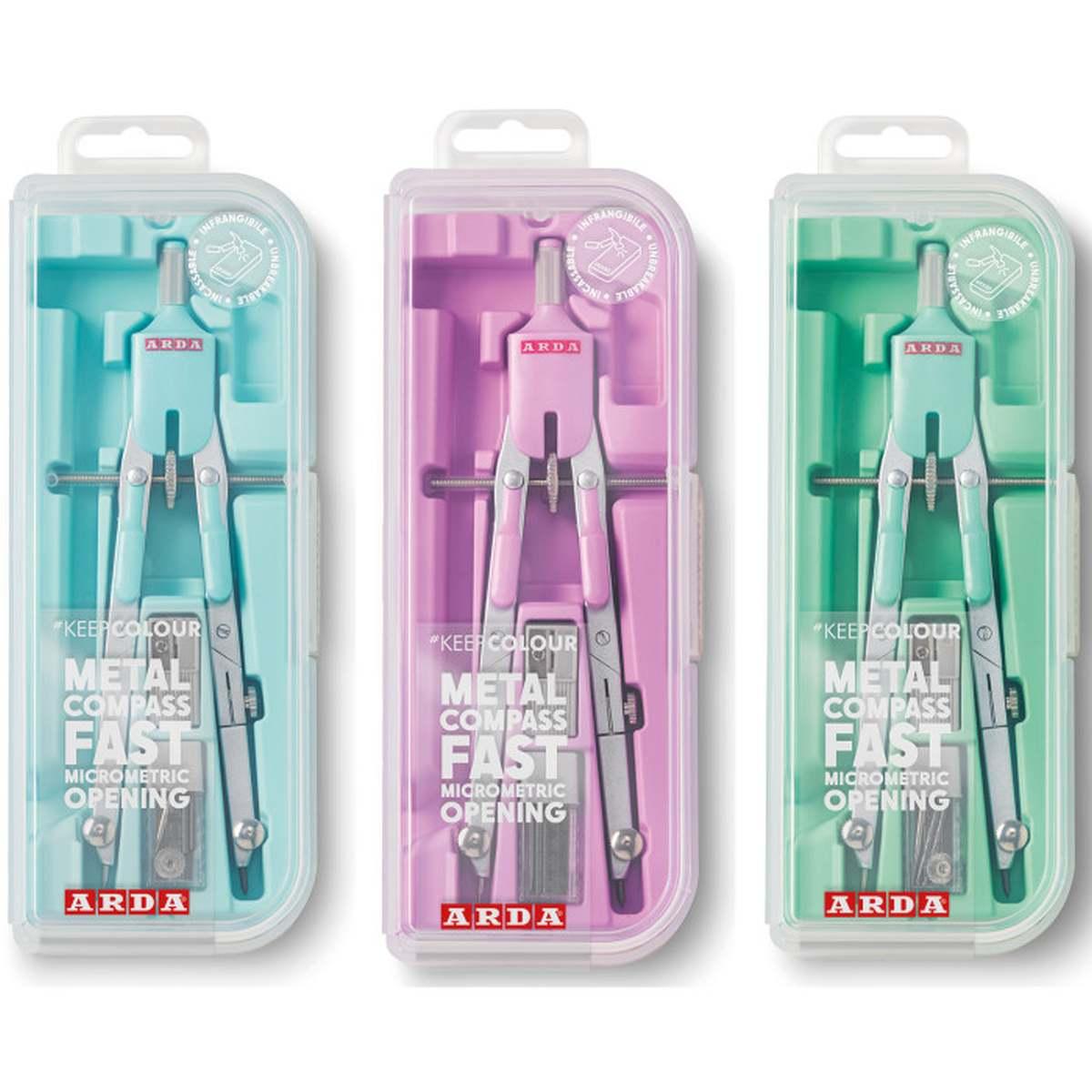 Balaustrone snodato pastel colour arda - kit 3 pz