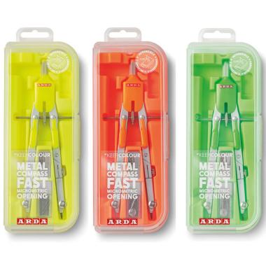 Balaustrone snodato fluo colour arda - kit 3 pz