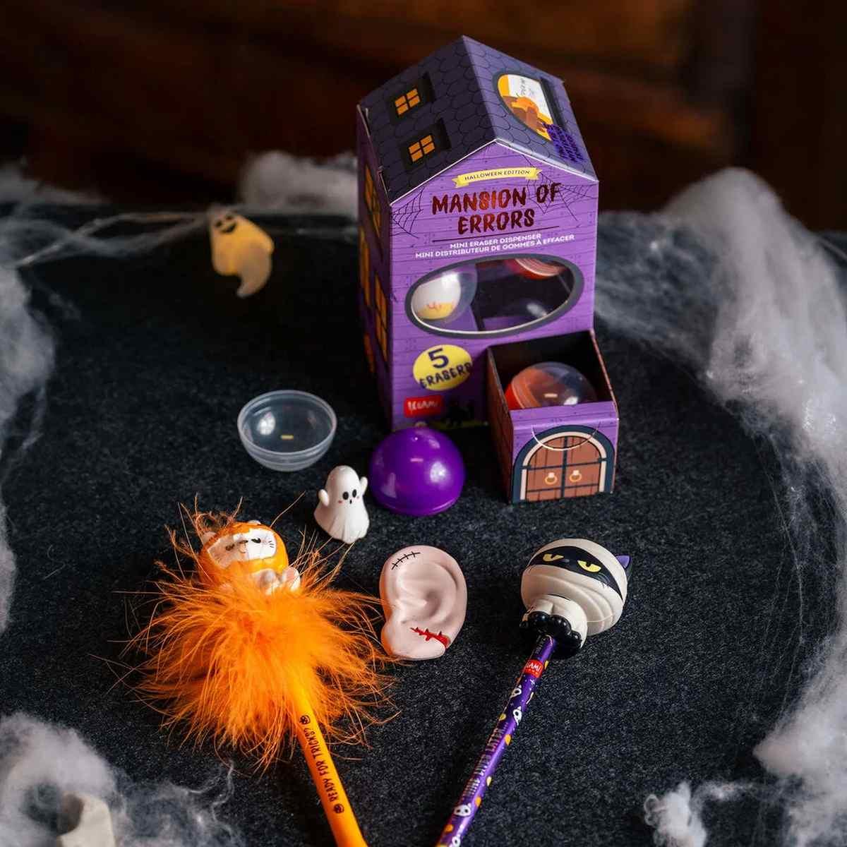Penna a sfera luminosa - pumpkin bunny - writing is magic