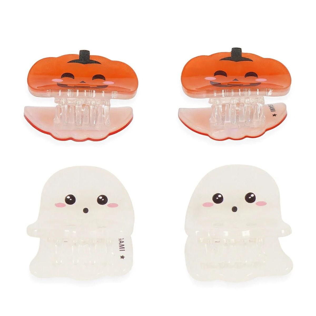 Set di 4 mini mollette per capelli halloween - clip me up!