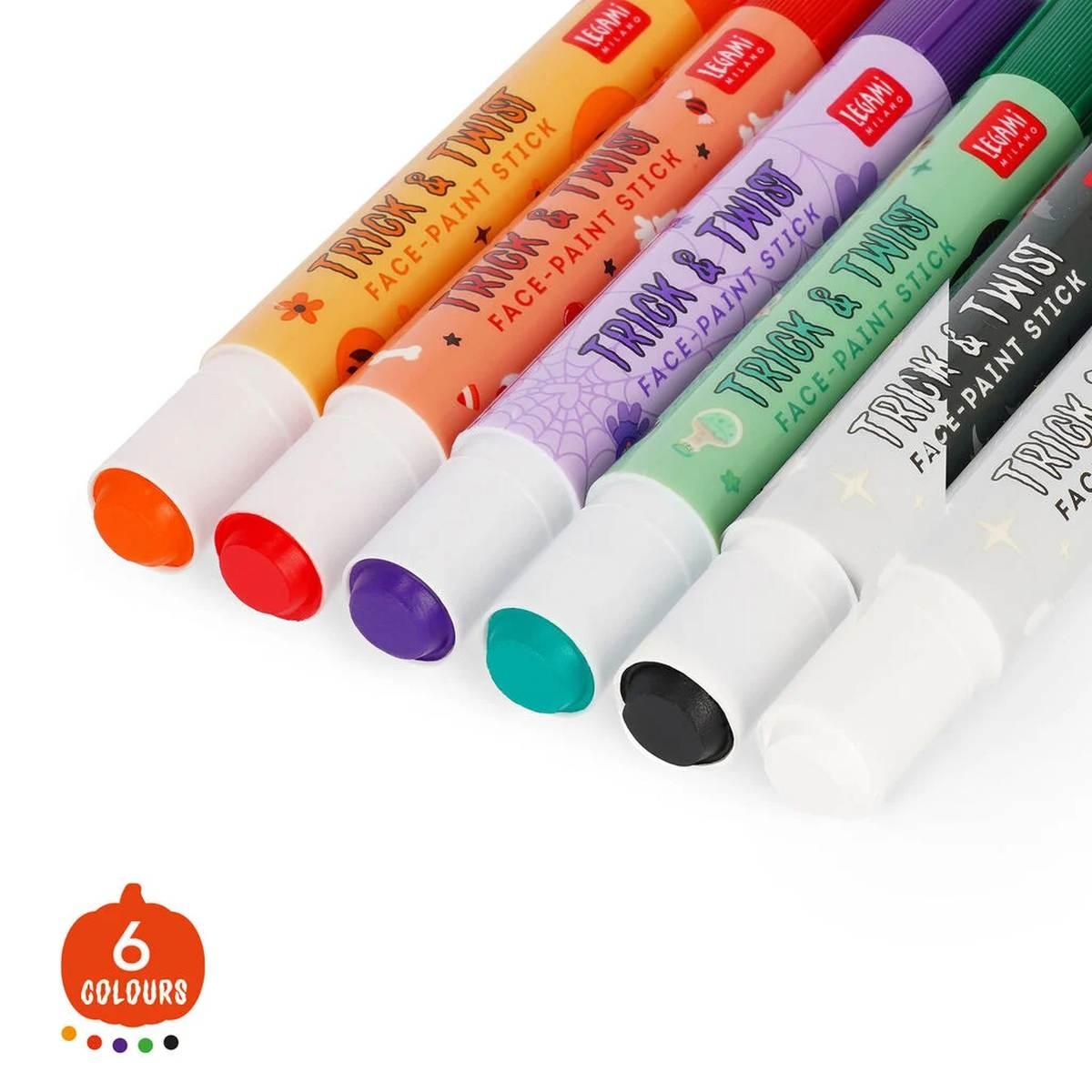 Legami set di 6 trucchi viso in stick - trick & twist