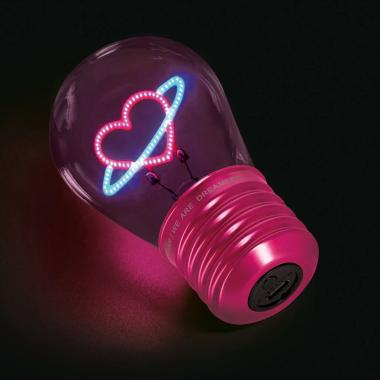 Legami lampada decorativa da tavolo a forma di lampadina - heart - bulb fiction