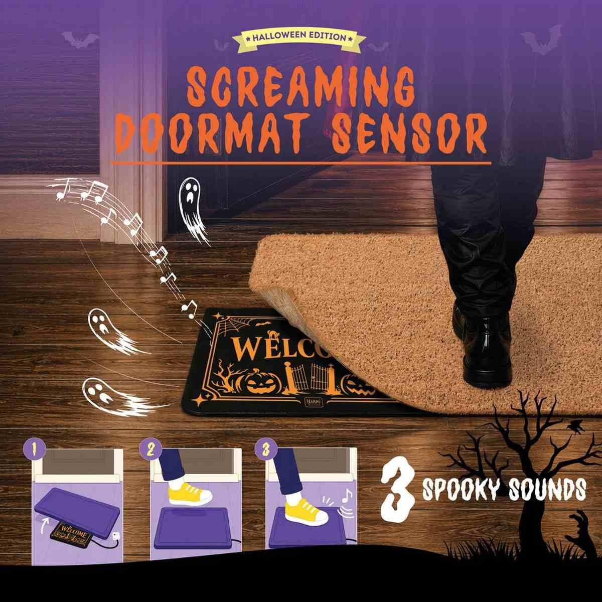 Legami sottozerbino con suoni - screaming doormat