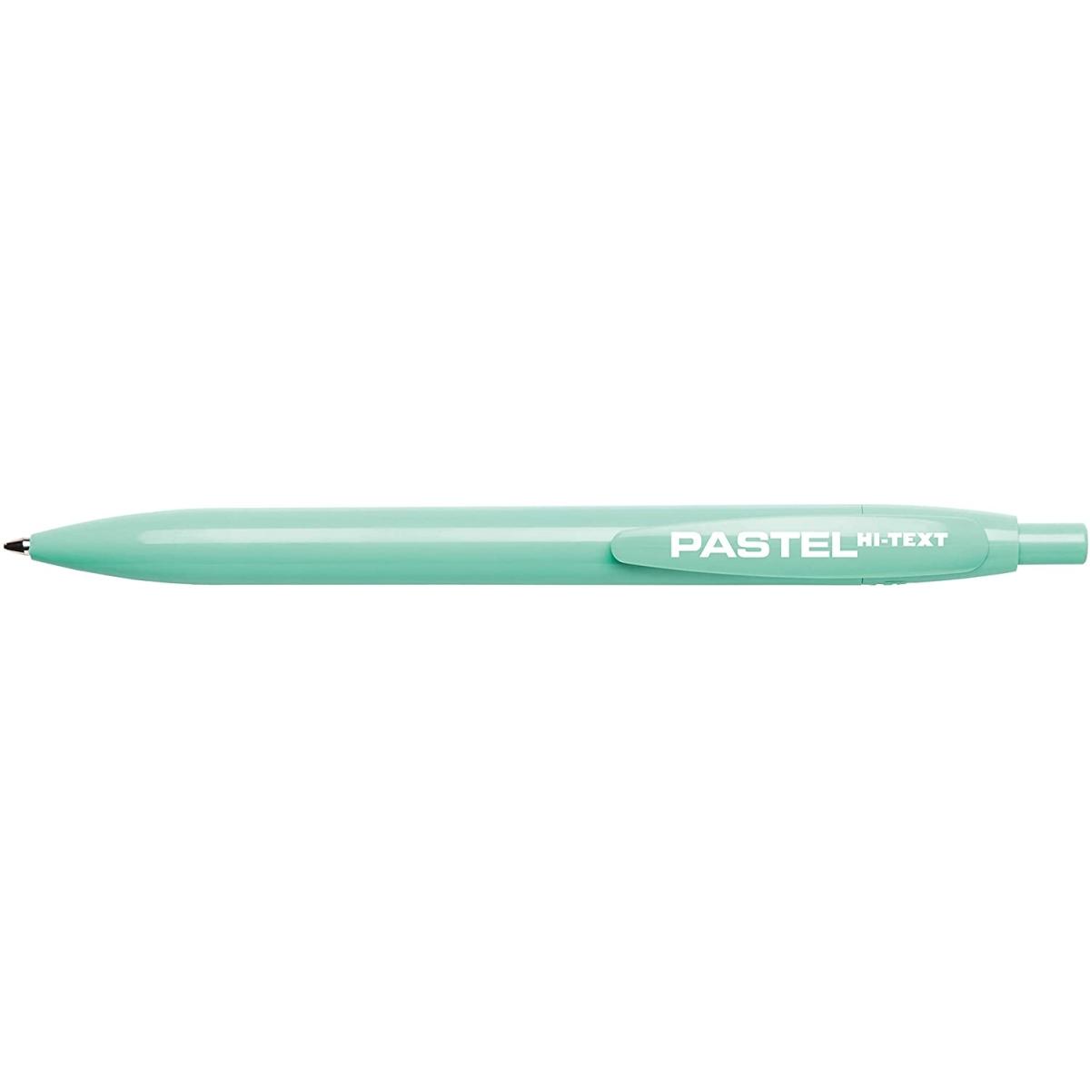 Hi-text matic pastel 906 - penna a scatto - tratto 1 mm - inchiostro blu