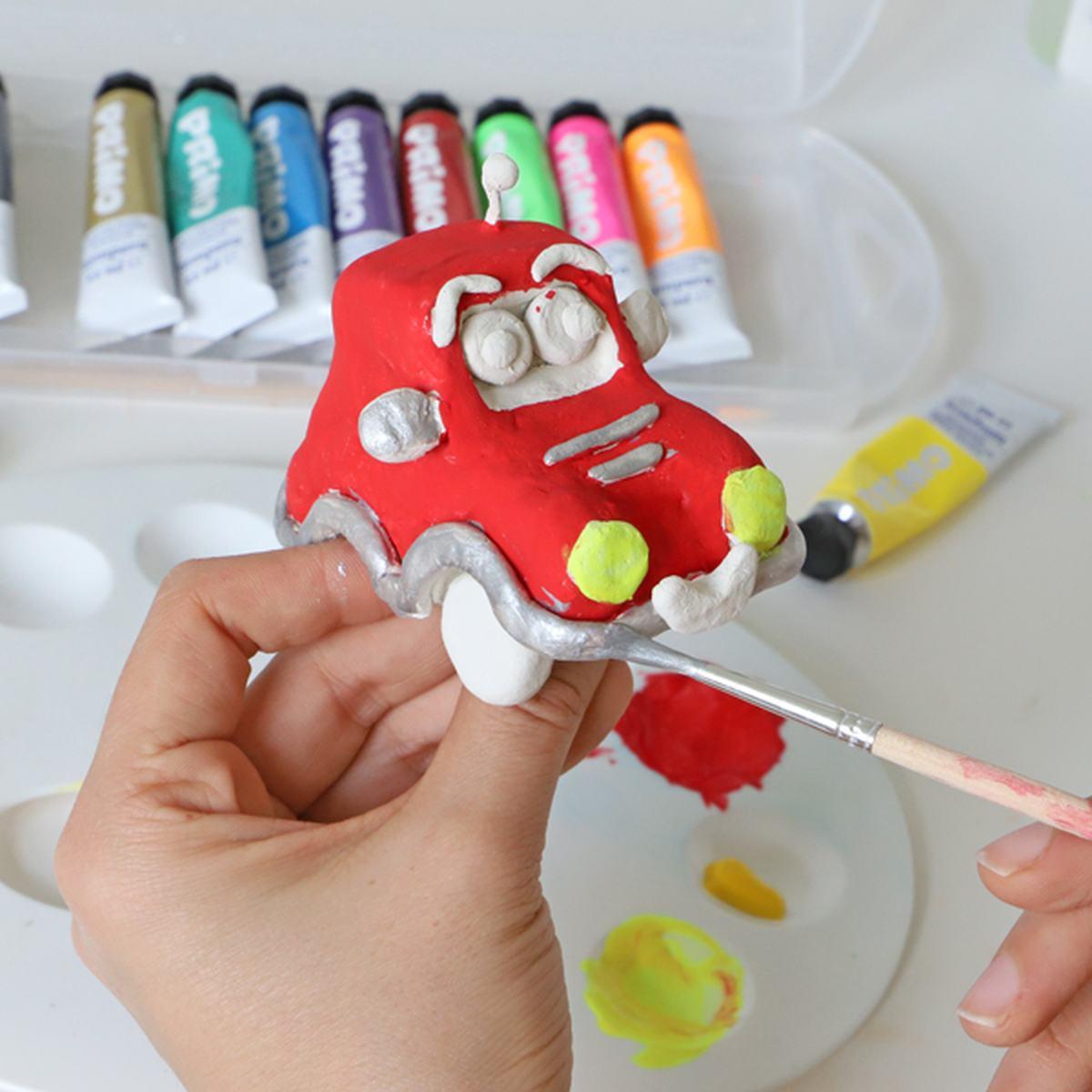 Primo - mod, pasta per modellare - panetto 500 gr - bianco