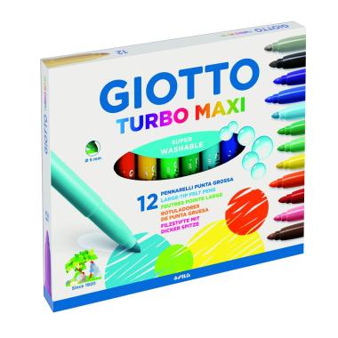 Giotto turbo maxi - astuccio 12 pz