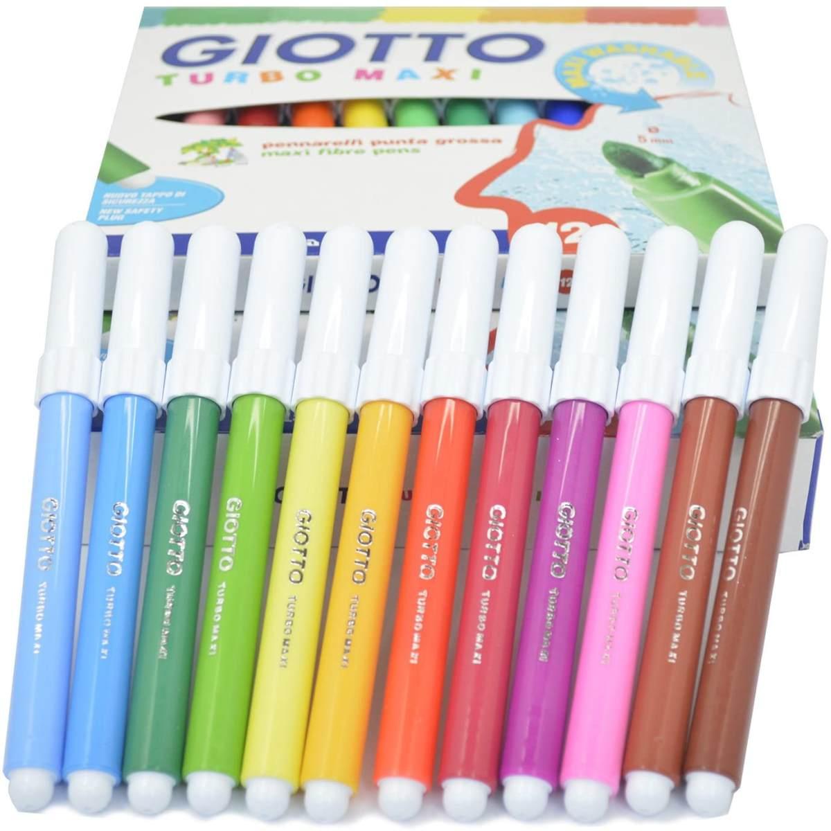 Pennarelli giotto turbo maxi - Ø 5 mm - 24 pz