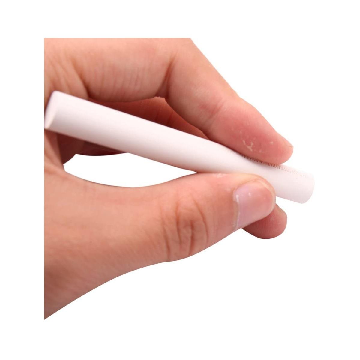 Giotto robercolor - gessi bianchi - Ø 10 mm - 80 mm lungh - astuccio 10 pz