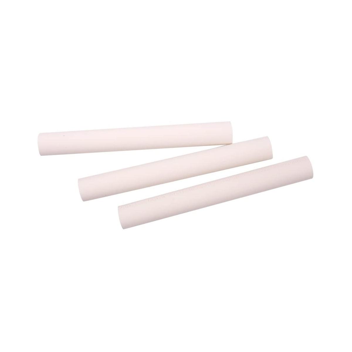 Giotto robercolor - gessi bianchi - Ø 10 mm - 80 mm lungh - astuccio 10 pz