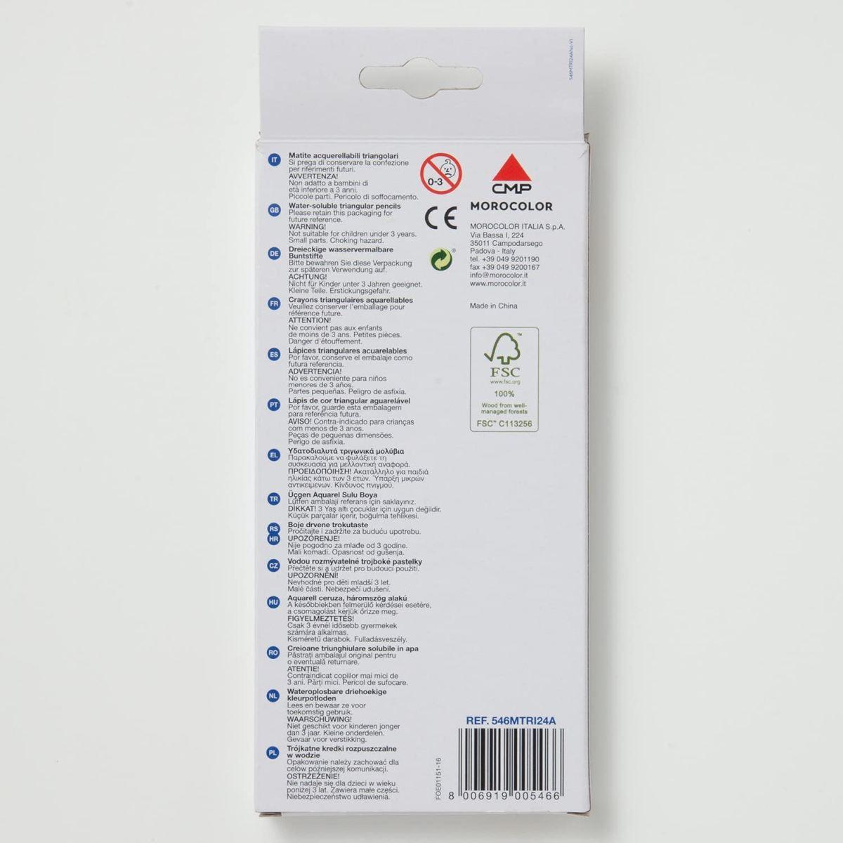 Primo - matite colorate acquerellabili Ø 2,9 mm - 24 pz