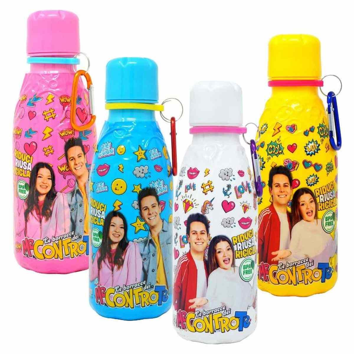 Borraccia ecofriendly bicolor 430 ml - me contro te