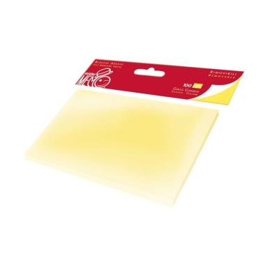 Pigna - mister memo notes adesivi - giallo - 100 fg - 76 x 76 mm -