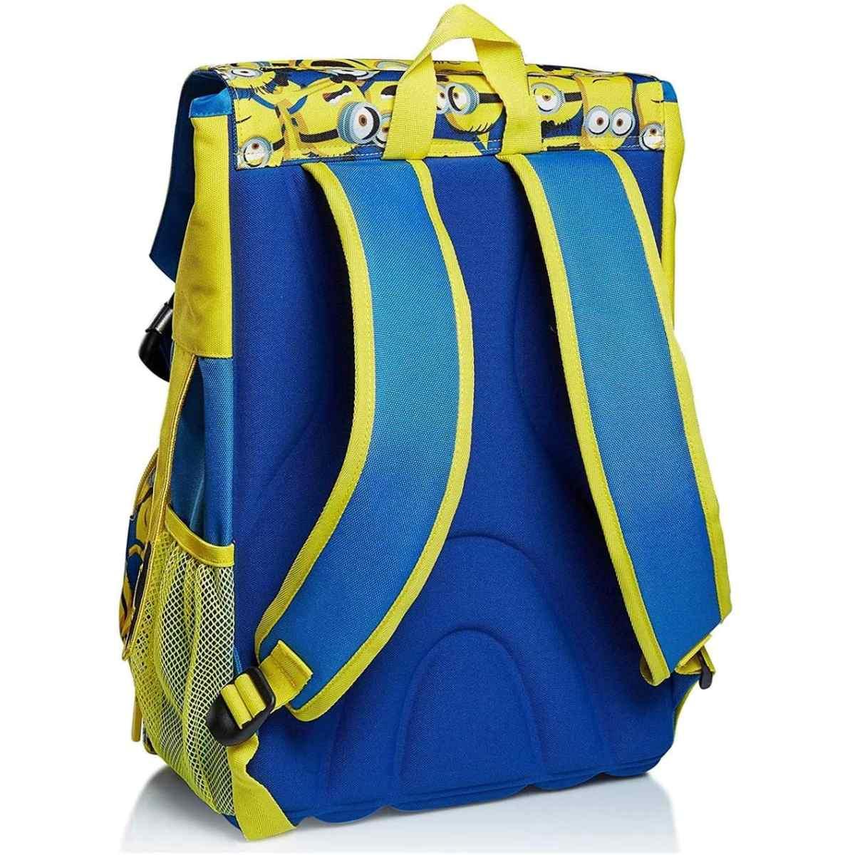 Schoolpack despicable me the rise of gru - (zaino + 3 zip + gadget)