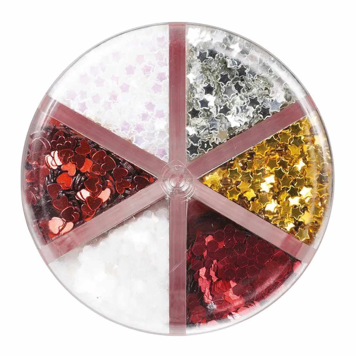 Lebez - set decorazione natale in dispenser da 80 grammi